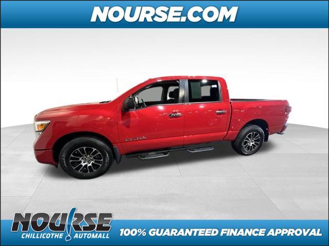 used 2021 Nissan Titan car, priced at $30,321