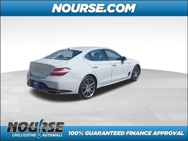 used 2022 Genesis G70 car, priced at $31,532