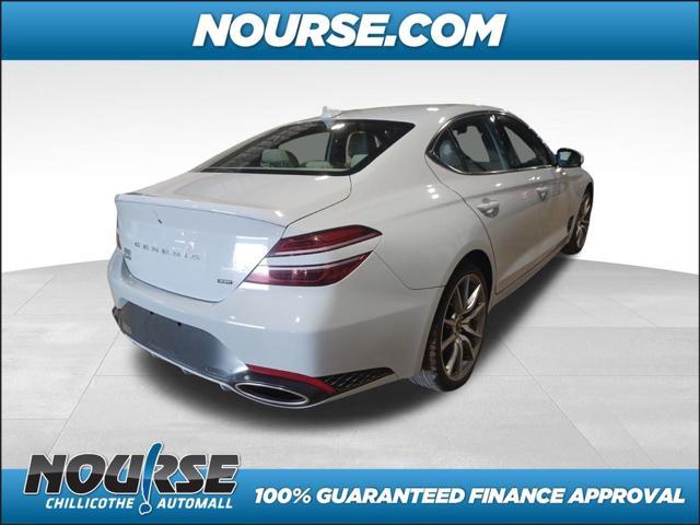 used 2022 Genesis G70 car, priced at $31,532