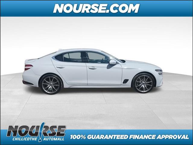 used 2022 Genesis G70 car, priced at $31,532