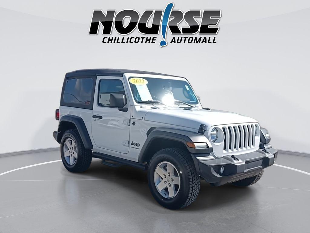 used 2022 Jeep Wrangler car, priced at $23,674