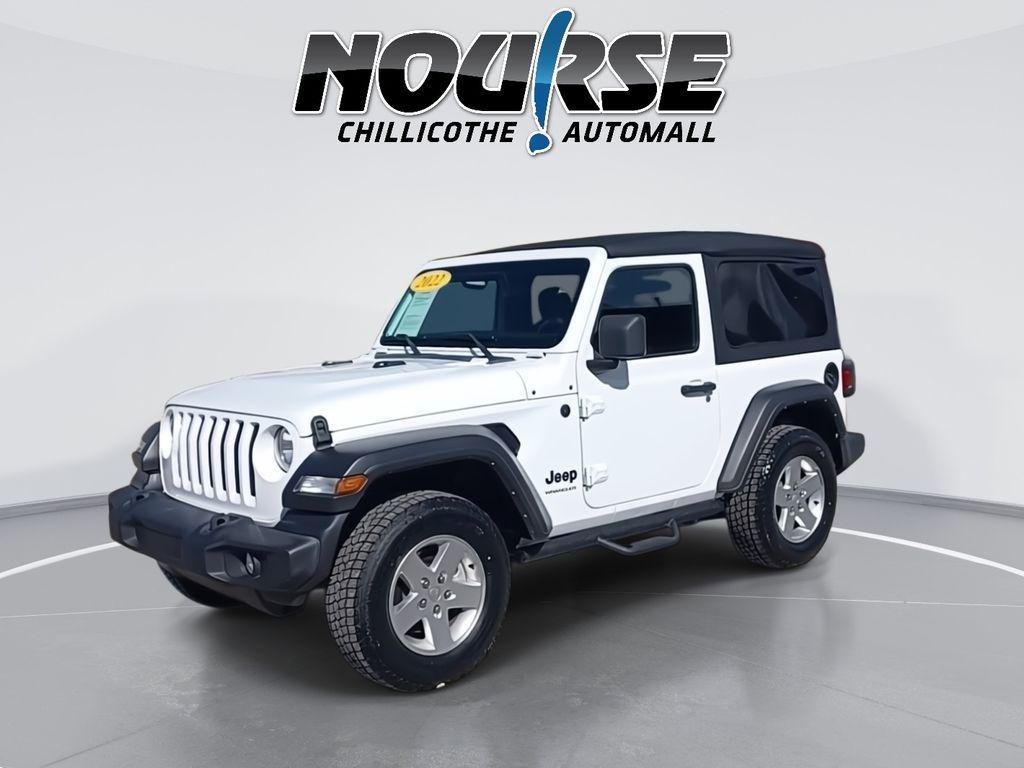 used 2022 Jeep Wrangler car, priced at $23,674