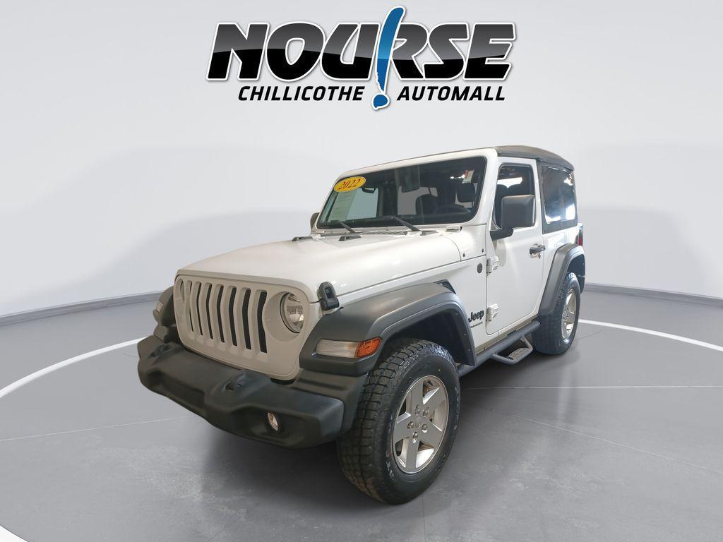 used 2022 Jeep Wrangler car, priced at $23,674