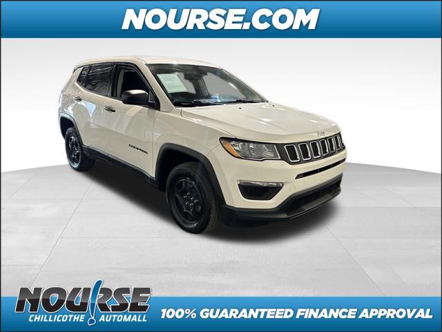 used 2021 Jeep Compass car, priced at $19,999