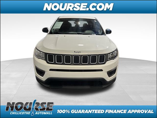 used 2021 Jeep Compass car, priced at $19,999