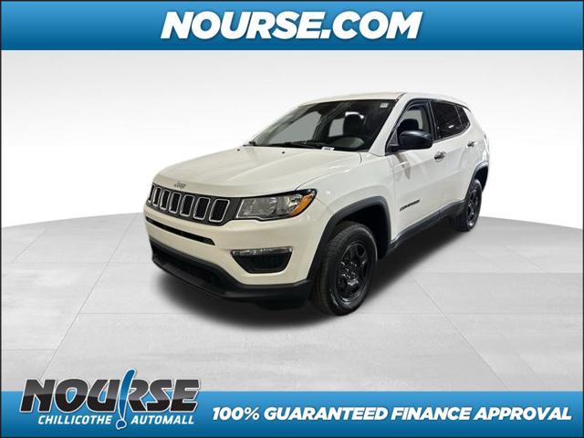 used 2021 Jeep Compass car, priced at $19,999