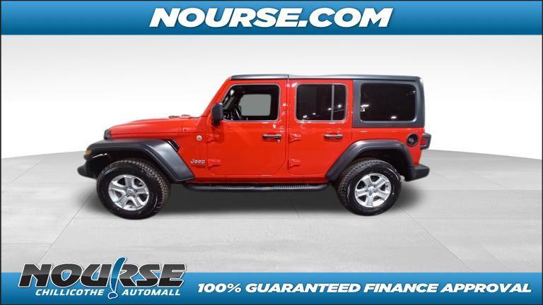 used 2020 Jeep Wrangler Unlimited car, priced at $24,751