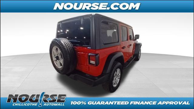 used 2020 Jeep Wrangler Unlimited car, priced at $24,751