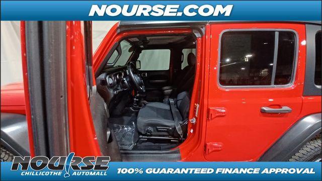 used 2020 Jeep Wrangler Unlimited car, priced at $24,751