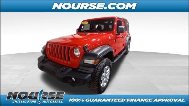 used 2020 Jeep Wrangler Unlimited car, priced at $24,751