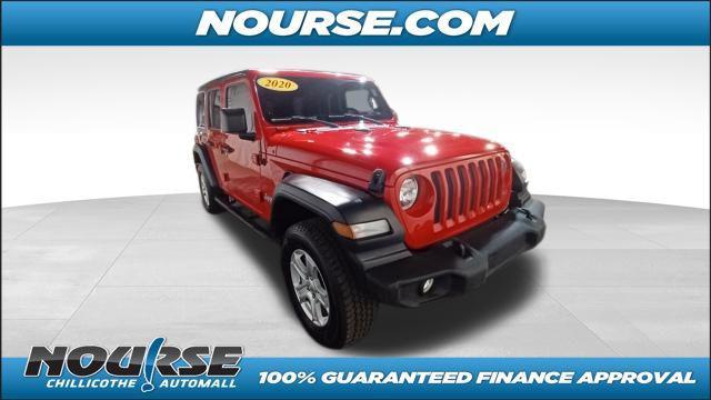 used 2020 Jeep Wrangler Unlimited car, priced at $24,751