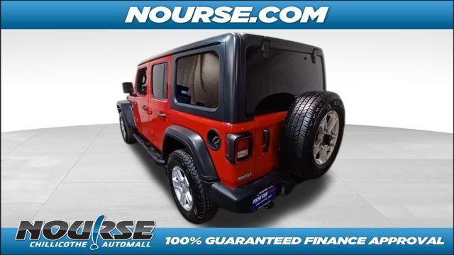 used 2020 Jeep Wrangler Unlimited car, priced at $24,751