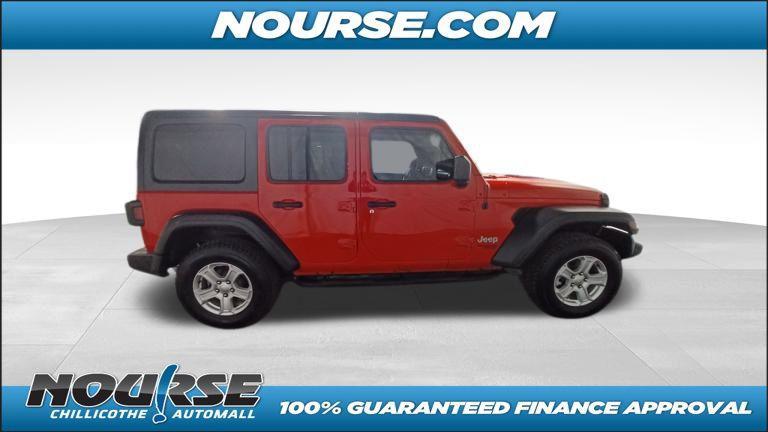 used 2020 Jeep Wrangler Unlimited car, priced at $24,751