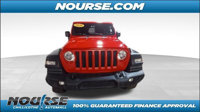 used 2020 Jeep Wrangler Unlimited car, priced at $24,751