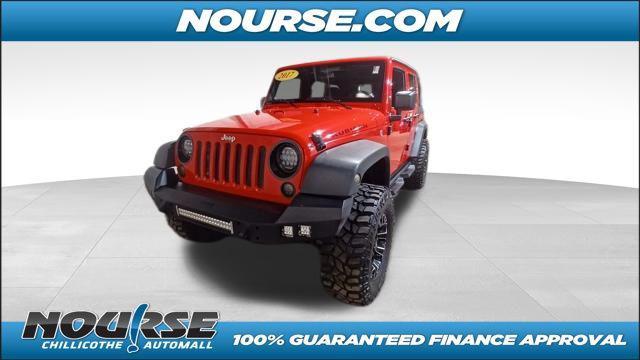 used 2017 Jeep Wrangler Unlimited car, priced at $26,648