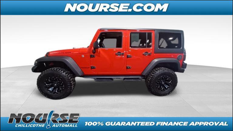 used 2017 Jeep Wrangler Unlimited car, priced at $26,648