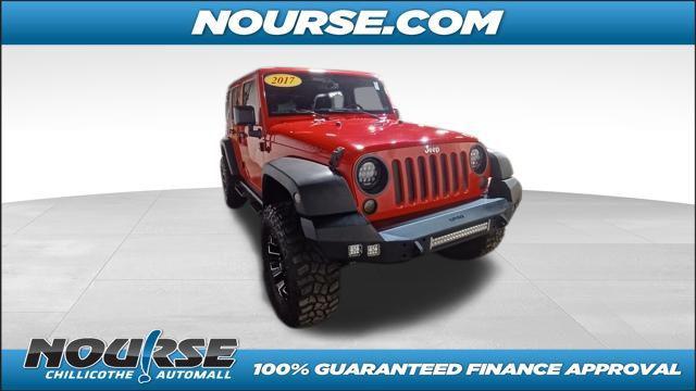 used 2017 Jeep Wrangler Unlimited car, priced at $26,648