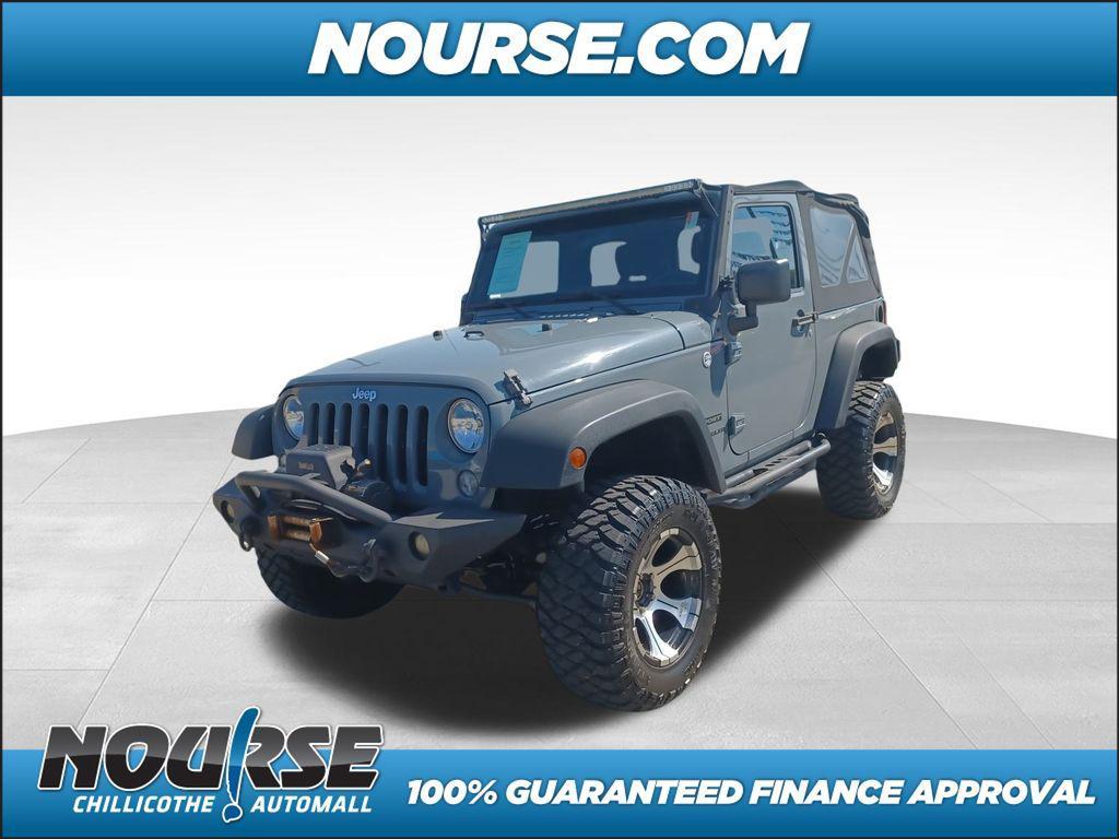 used 2015 Jeep Wrangler car, priced at $18,263