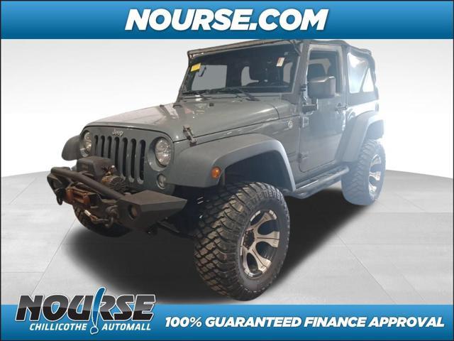used 2015 Jeep Wrangler car, priced at $17,059