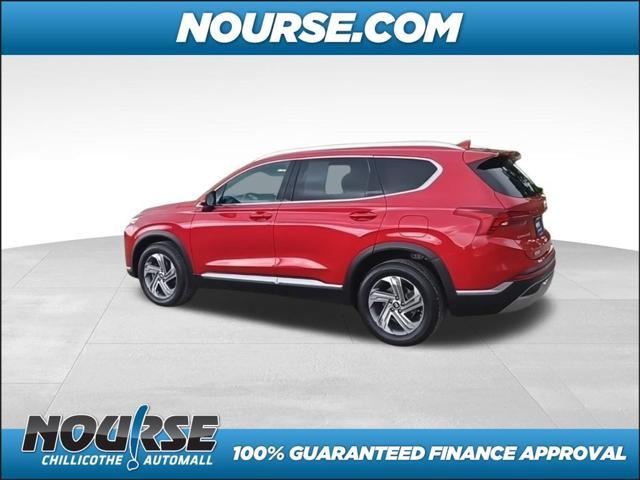 used 2021 Hyundai Santa Fe car, priced at $22,896