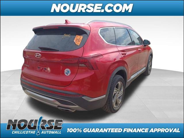 used 2021 Hyundai Santa Fe car, priced at $23,999