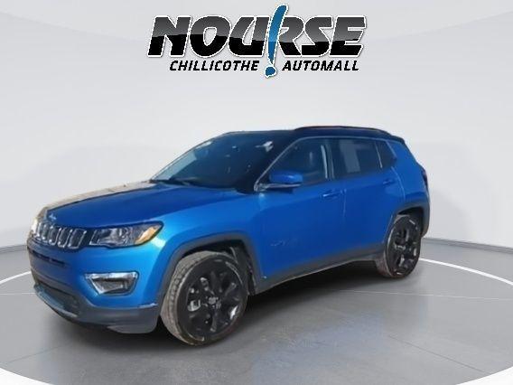 used 2021 Jeep Compass car, priced at $17,202