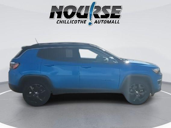 used 2021 Jeep Compass car, priced at $17,202