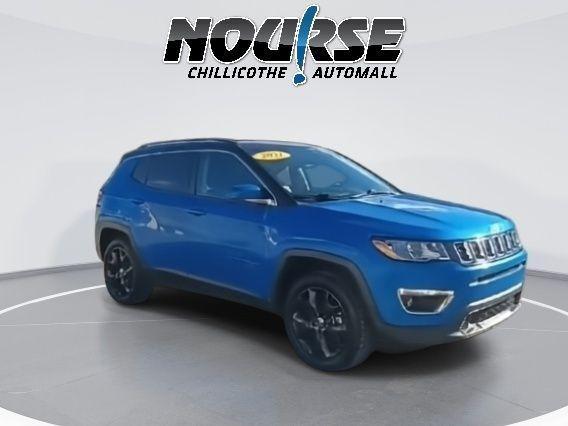 used 2021 Jeep Compass car, priced at $17,202