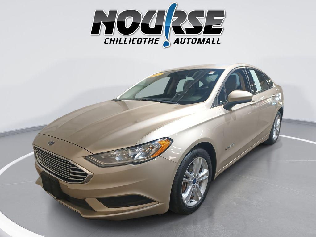 used 2018 Ford Fusion Hybrid car, priced at $13,427