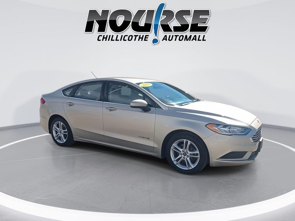 used 2018 Ford Fusion Hybrid car, priced at $13,427