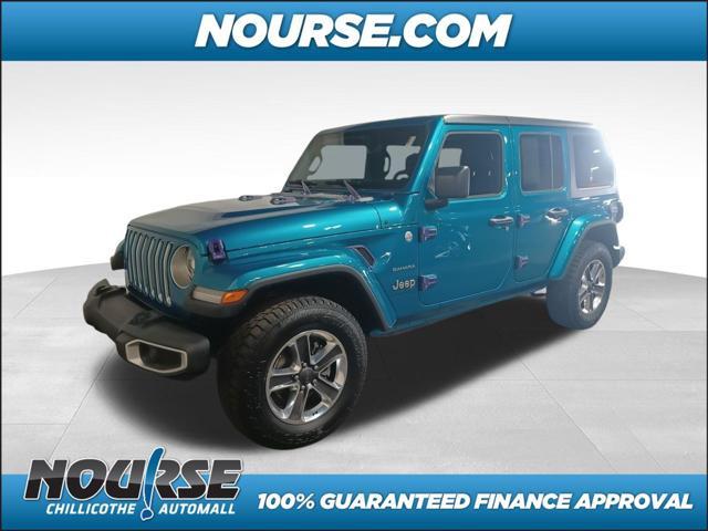 used 2020 Jeep Wrangler Unlimited car, priced at $29,323