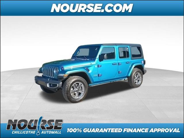 used 2020 Jeep Wrangler Unlimited car, priced at $29,323