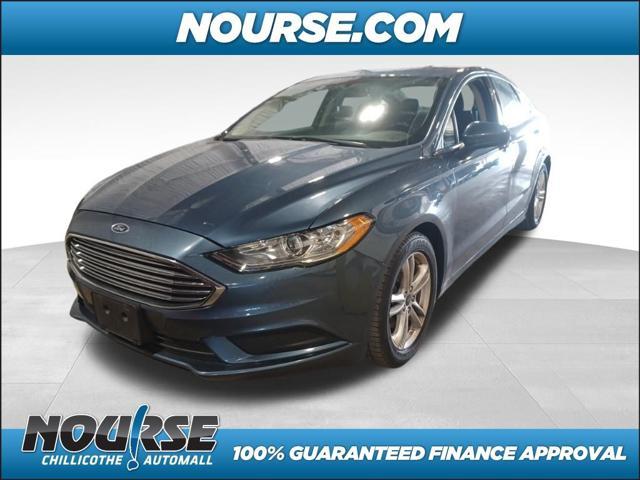 used 2018 Ford Fusion car, priced at $14,083