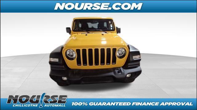 used 2021 Jeep Wrangler Unlimited car, priced at $32,107