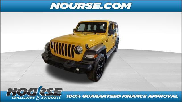 used 2021 Jeep Wrangler Unlimited car, priced at $32,107