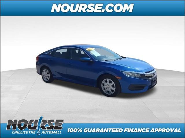 used 2016 Honda Civic car, priced at $12,838