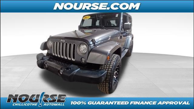 used 2017 Jeep Wrangler car, priced at $23,160