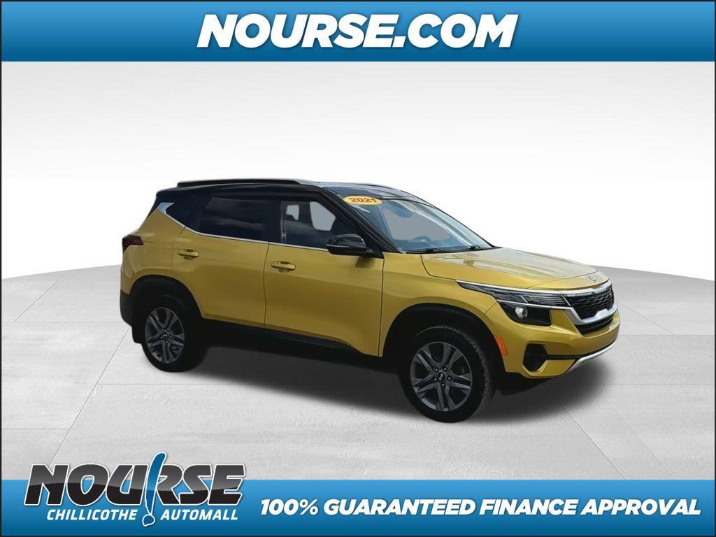 used 2021 Kia Seltos car, priced at $16,874