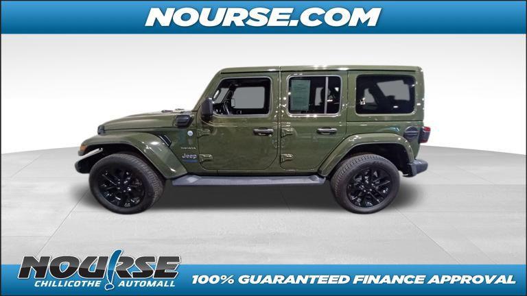 used 2021 Jeep Wrangler Unlimited car, priced at $32,302