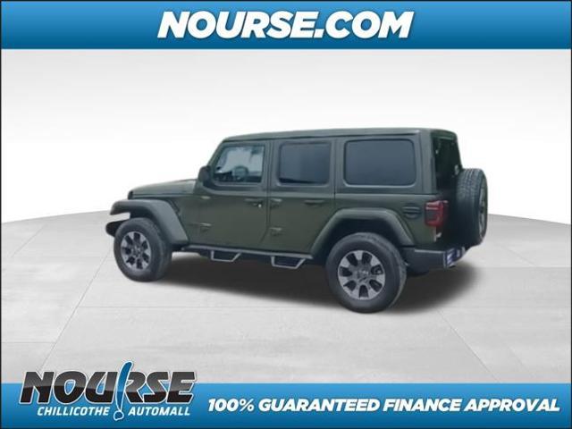 used 2022 Jeep Wrangler Unlimited car, priced at $34,953