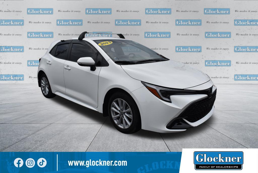 used 2023 Toyota Corolla Hatchback car, priced at $23,789