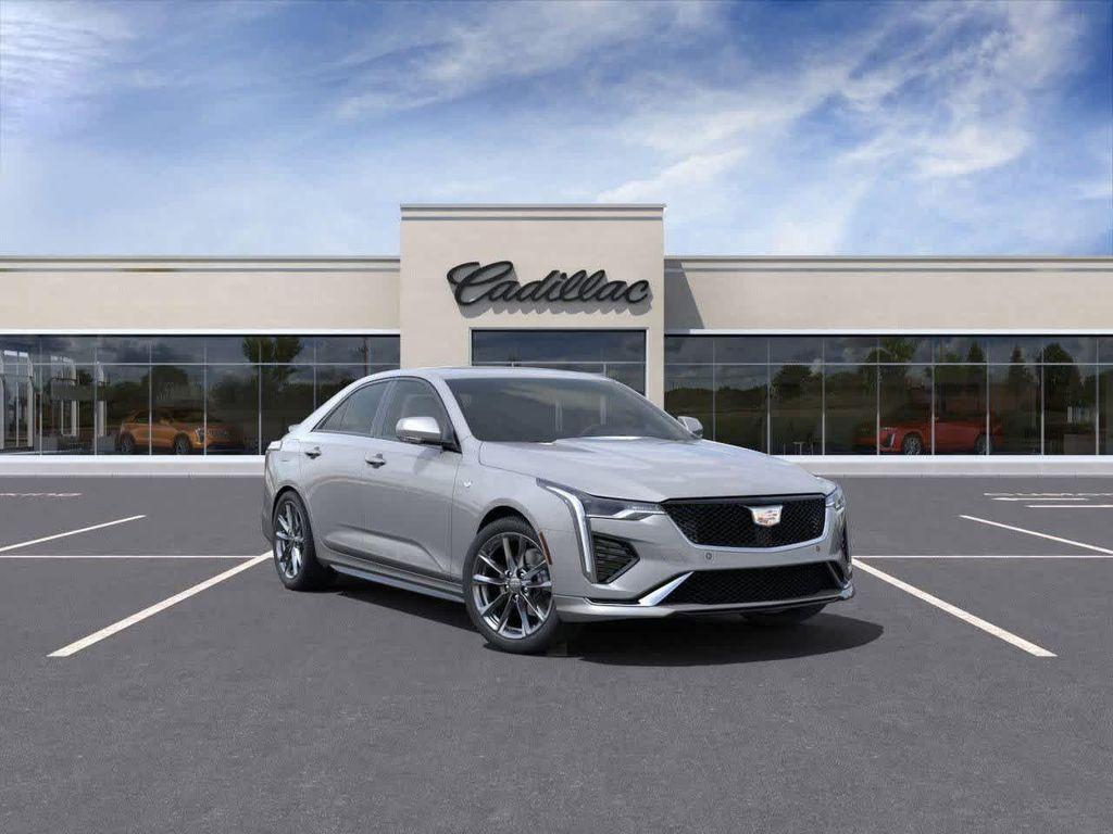 new 2025 Cadillac CT4 car, priced at $44,260