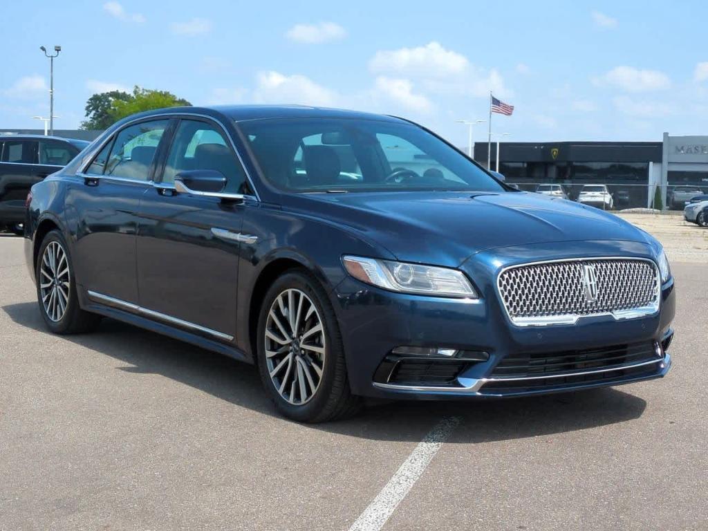 used 2017 Lincoln Continental car, priced at $21,916