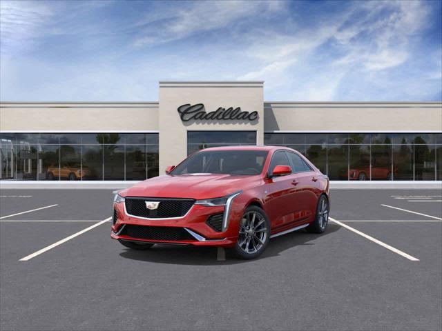 new 2025 Cadillac CT4 car, priced at $43,668