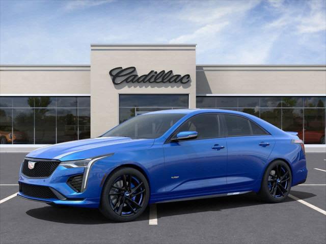 new 2025 Cadillac CT4-V car, priced at $57,760