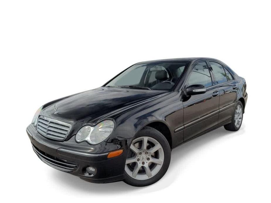 used 2007 Mercedes-Benz C-Class car, priced at $9,000