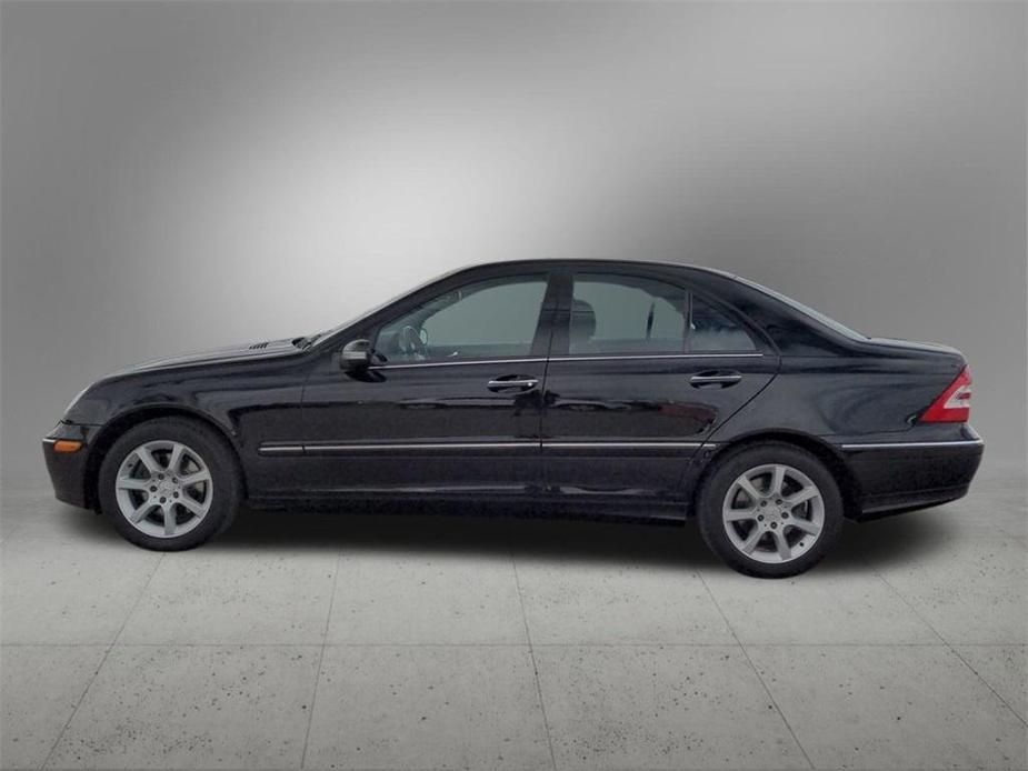 used 2007 Mercedes-Benz C-Class car, priced at $8,000