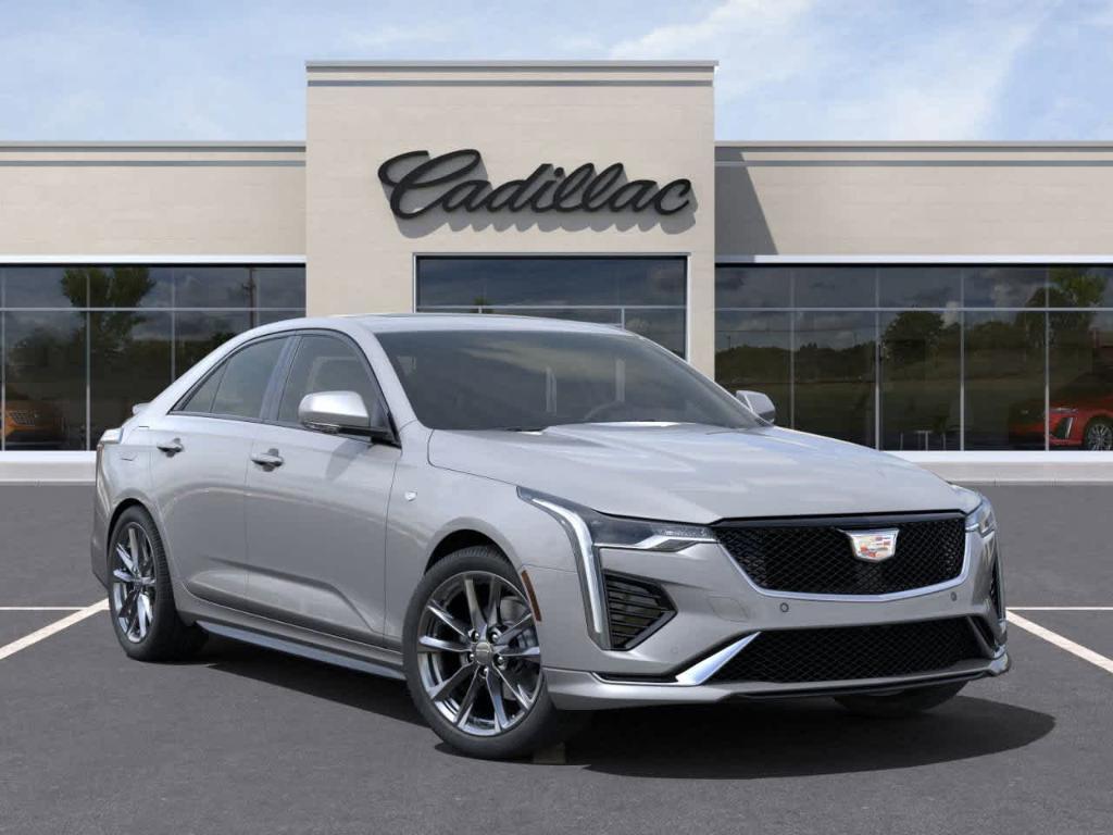 new 2025 Cadillac CT4 car, priced at $44,105