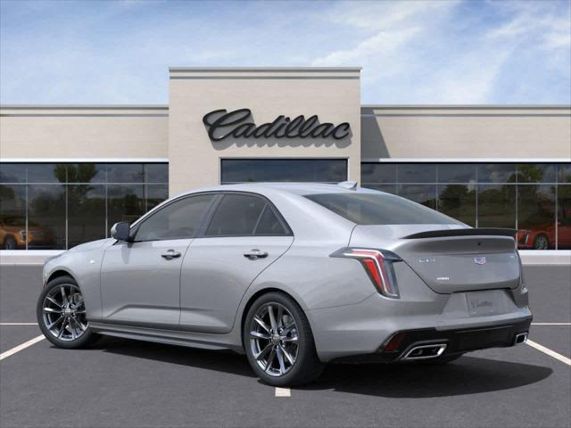 new 2025 Cadillac CT4 car, priced at $44,105