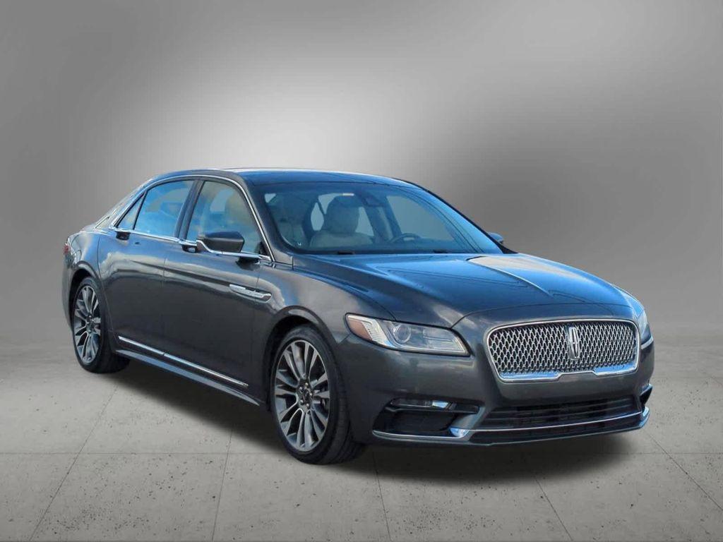 used 2017 Lincoln Continental car, priced at $14,336